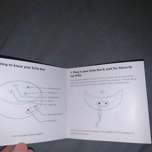 Amazon echo dot with Alexa - Picture 4 of 7